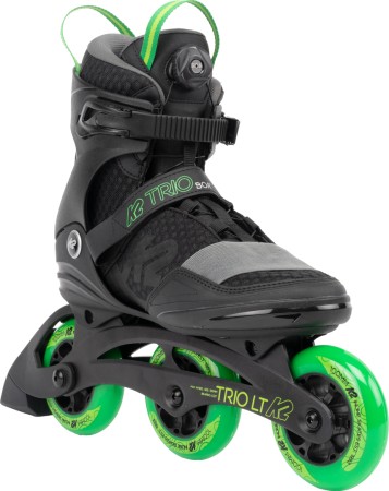 TRIO LT 100 BOA Inline Skate 2026 black/green 