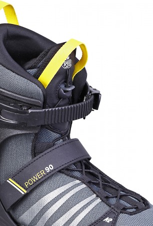POWER 90 II SPEEDLACE LTD Inline Skate black/yellow 43,5