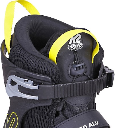 F.I.T. 84 SPEED ALU Inline Skate black/yellow 