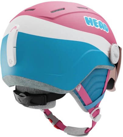 MAJA VISOR Helm 2025 pink/blue 