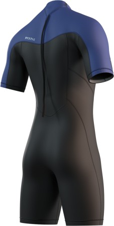 BRAND 3/2 BACK ZIP Shorty 2025 black/blue 