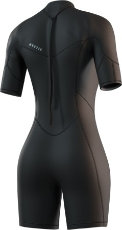 BRAND WOMEN 3/2 BACK ZIP Shorty 2025 black 