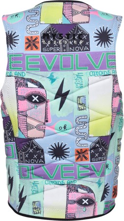 OUTLAW IMPACT WAKE Vest 2025 white allover 