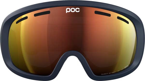 FOVEA MID Goggle 2026 apatite navy/partly sunny orange 
