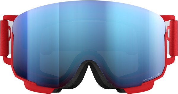 NEXAL Schneebrille 2026 prismane red/partly sunny blue 
