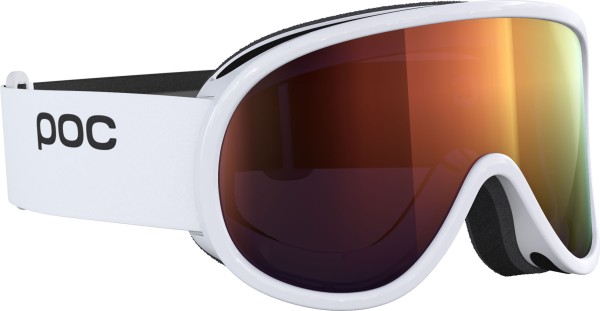 RETINA Schneebrille 2025 hydrogen white/partly sunny orange 
