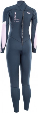 ELEMENT WOMEN 4/3 BACK ZIP Full Suit 2022 dark blue 