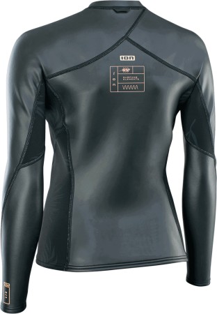 ZIP TOP 2/1 WOMEN Neoprene Jacket 2022 black 