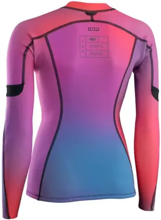 NEO ZIP TOP 1.5 WOMEN Neoprentop 2023 pink gradient 