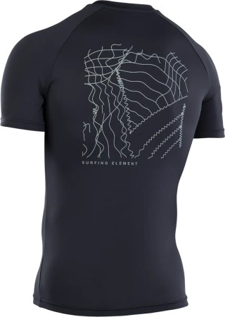 RASHGUARD SS Lycra 2025 black 