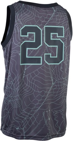 BASKETBALL WETSHIRT Lycra 2025 distorted grey 