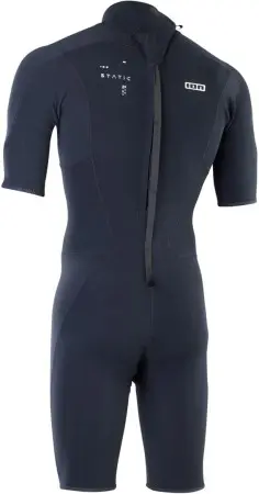 STATIC 2/2 BACK ZIP Shorty 2025 black 