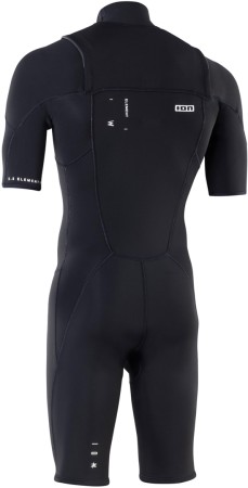 ELEMENT 2/2 CHEST ZIP Shorty 2025 black 
