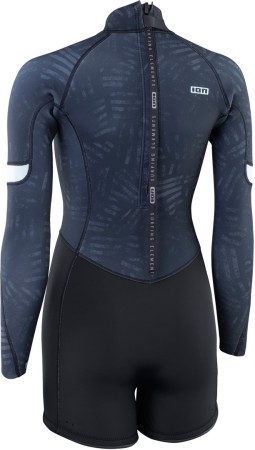 AMAZE 2.0 LS BACK ZIP Shorty 2025 black mural 