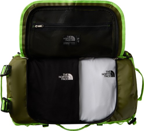 BASE CAMP S Bag 2025 forest olive/safety green/tnf black 