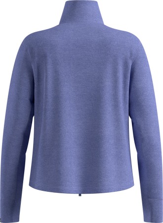 GRID WOMEN Zip Fleece 2026 blue heron melange 