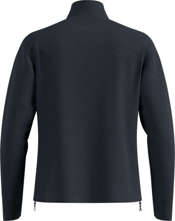 GRID Zip Fleece 2026 black melange 