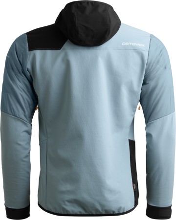 SWISSWOOL COL BECCHEI HYBRID Jacke 2025 glacier grey 