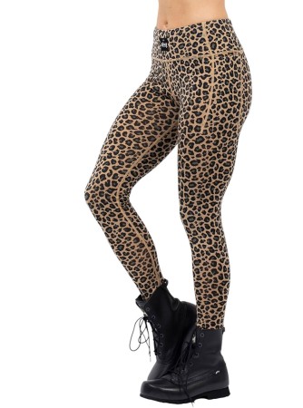 POCKET WOOL TIGHTS Hose 2026 leopard 