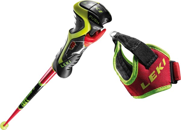 WCR SL 3D Stöcke 2025 bright red/black/neonyellow 