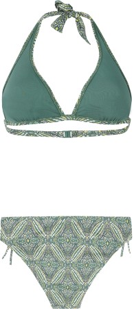 PRTSUGAR HALTER C-CUP Bikini 2025 veggie green 