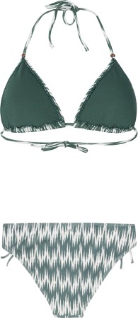 PRTSPARKS TRIANGLE Bikini 2025 veggie green 