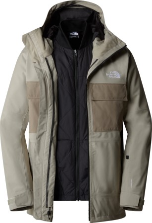 FOURBARREL TRICLIMATE Jacke 2025 clay grey/tnf black 