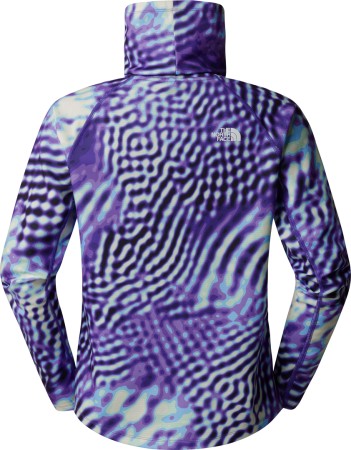 WOMEN BASELAYER DRAGLINE LS Top 2025 peak purple the lift print 