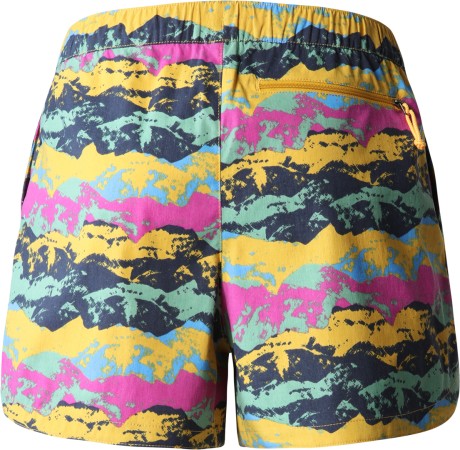 WOMEN CLASS V Walkshort 2023 arrowwood yellow mountain panorama class v print 