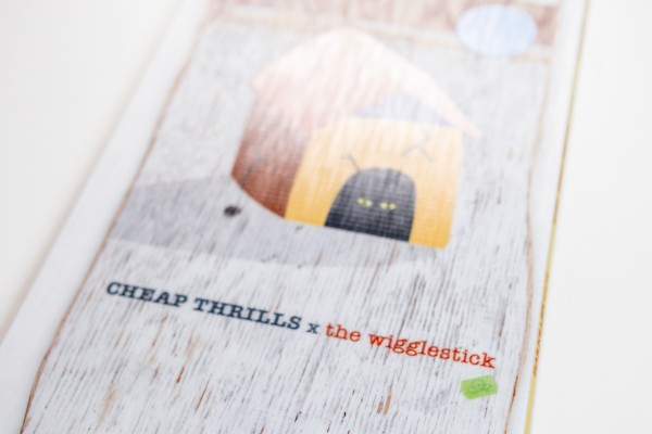 CHEAP TRILLS X WIGGLESTICK Snowboard 2024 