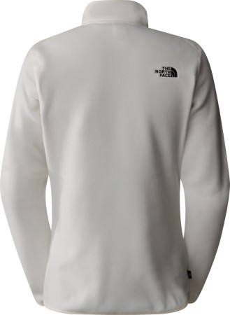 WOMEN 100 GLACIER 1/4 ZIP Fleece 2025 white dune 