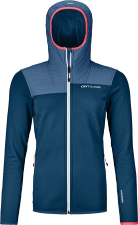FLEECE PLUS WOMEN Hoodie 2025 petrol blue 