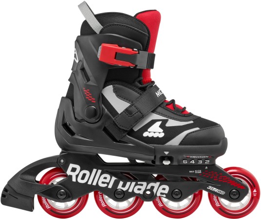MICROBLADE Inline Skate 2025 black/red 