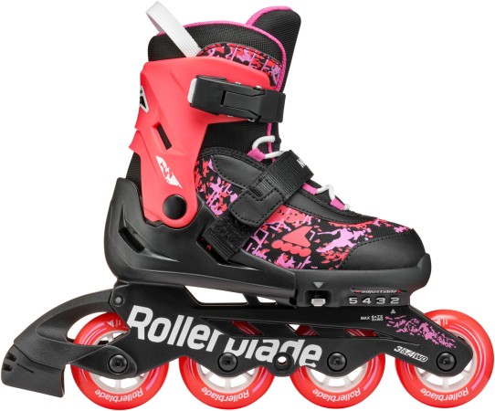 MICROBLADE SL Inline Skate 2025 black/coral 