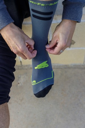 HIGH PERFORMANCE Socks 2026 anthracite/lime 