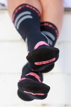 HIGH PERFORMANCE Socks 2026 black/coral 