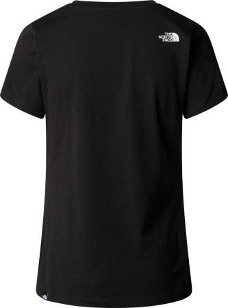 WOMEN SIMPLE DOME SLIM T-Shirt 2025 tnf black 