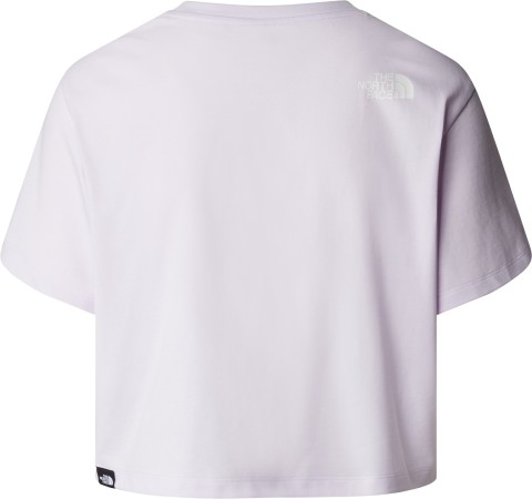 WOMEN CROPPED SIMPLE DOME T-Shirt 2024 icy lilac 
