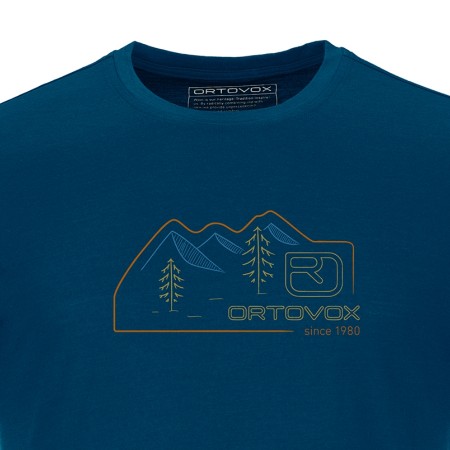 140 COOL VINTAGE BADGE TS T-Shirt 2022 petrol blue 