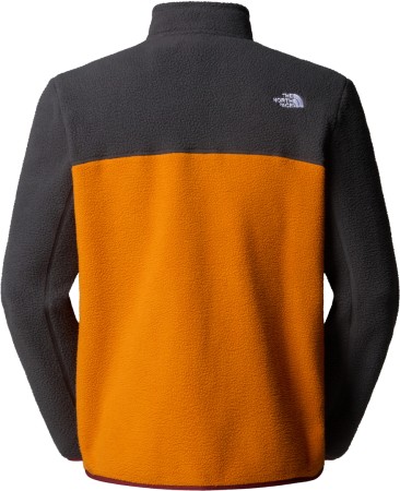 YUMIORI Zip Fleece 2026 agate orange/asphalt grey/sumac 