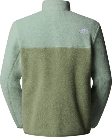 YUMIORI Zip Fleece 2026 bark mist/slate moss/fizz lime 