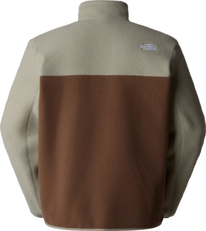 YUMIORI 1/4 ZIP Fleece 2025 smokey brown/clay grey/summit gold 