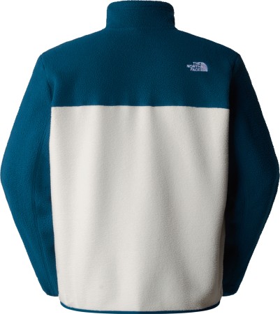 YUMIORI 1/4 ZIP Fleece 2025 white dune/midnight petrol/mallard blue 