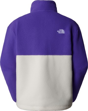 WOMEN YUMIORI 1/4 ZIP Fleece 2025 white dune/peak purple/tnf black 