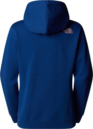 WOMEN DREW PEAK Hoodie 2025 estate blue/metal pink 