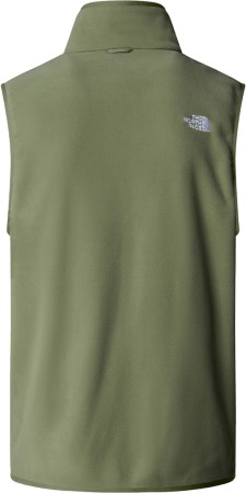 GLACIER Fleece Vest 2026 bark mist 