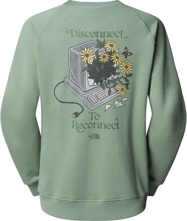 WOMEN CONNECT GRAPHIC RELAXED Sweater 2026 slate moss 
