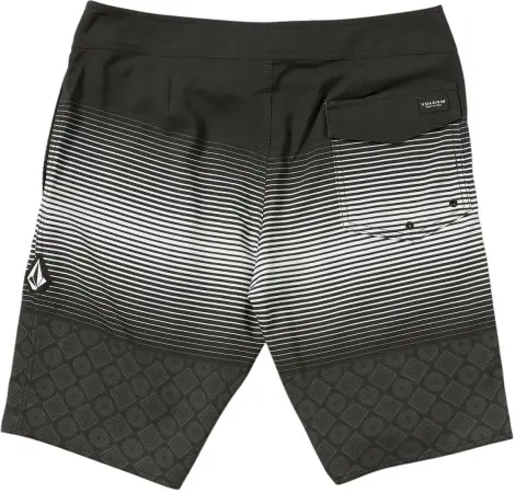 LIDO STRIPE MOD 20 Boardshort 2025 black 