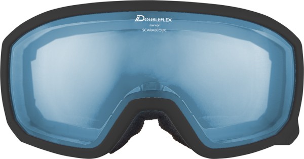 SCARABEO JR Q-LITE Goggle 2025 black/blue matt/blue mirror 