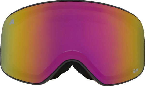 FERNIE Q-LITE Schneebrille 2026 black matt/red mirror 